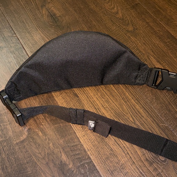 Nike Black Belt Bag with White Logo - Picture 3 of 3